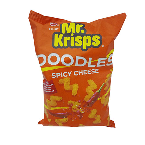 MR KRISPS SPICY CHEESE DOODLES 80G