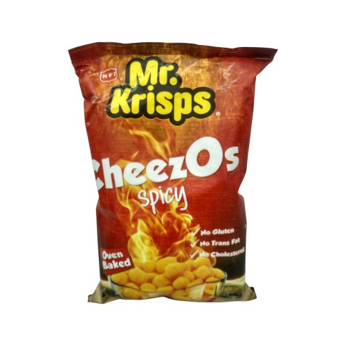 MR KRISPS CHEEZOS FLAMING HOT 80G