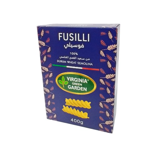 VIRGINIA GR. GAR. FUSILLI PASTA 400G