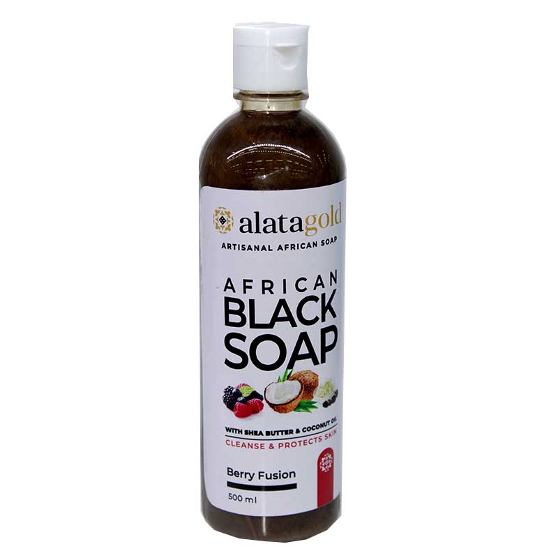 ALATAGOLD BERRY BLACK SOAP 500ML