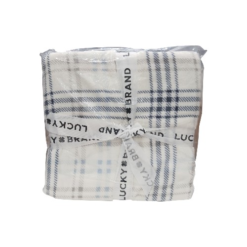 DANNYHOME FLANNEL BLANKET BLUE 275X230CM