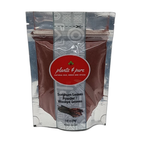 PLANTS&PURE SORGHUM-WAAKYE LEAVES POWDER 70G