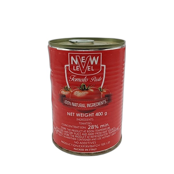 NEW LEVEL TOMATO PASTE 400G