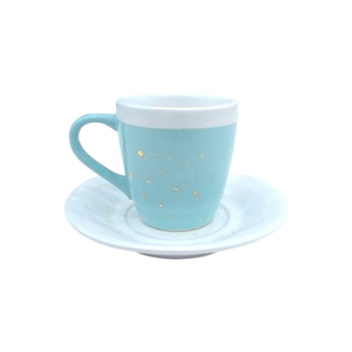 BEST WAY CUP SAUCER 6PCS SET ESPRESSO 485G5486