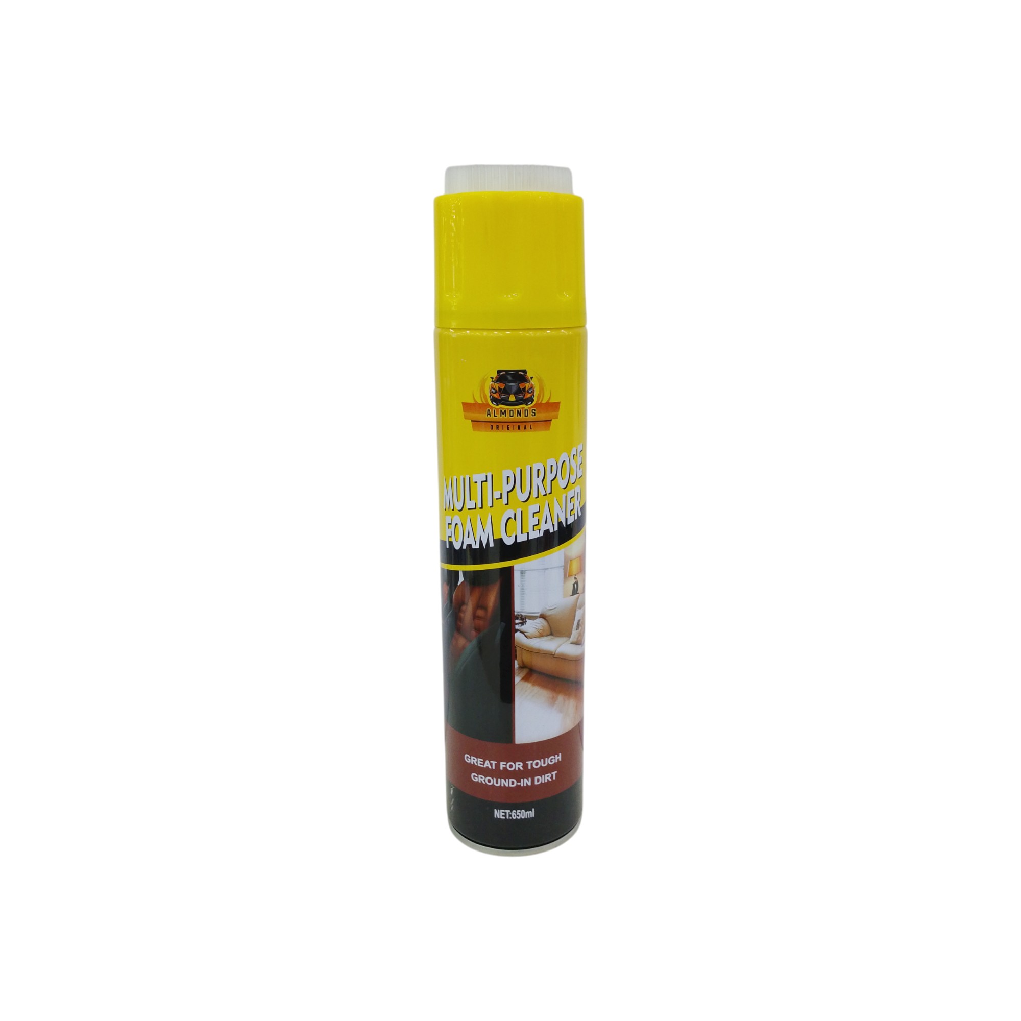 ALMOND FOAM CLEANER WITH BRUSH 650ML