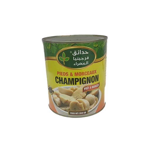 VIRGINIA GR. GAR. MUSHROOM SLICED 2840G