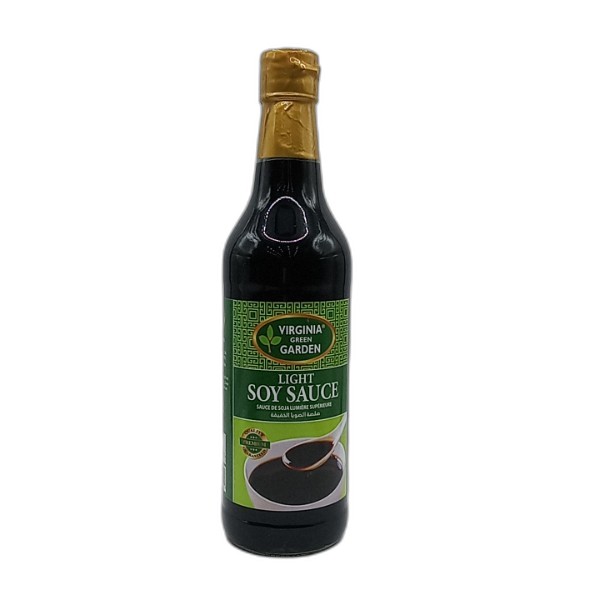 VIRGINIA GR. GAR. LIGHT SOY SAUCE 500 ML