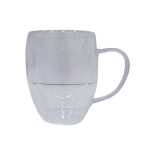 DANNYHOME DOUBLE-WALLED CUP W HANDLE 300ML SET OF