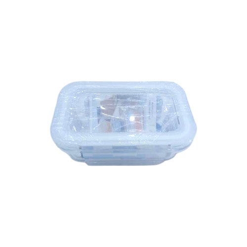 DANNYHOME RECT GLASS CRISPER 185ML