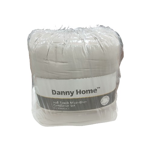 DANNYHOME QUILT SET SAND 230X220CM 3PCS