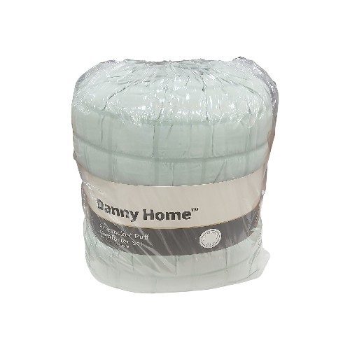 DANNYHOME QUILT SET GREEN 260X240CM 3PCS