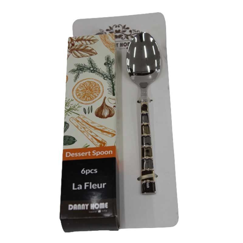 SPOON STEEL DANNY HOME 6PCS 2MM S702.