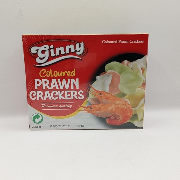 GINNY PRAWN CRACKERS 200G