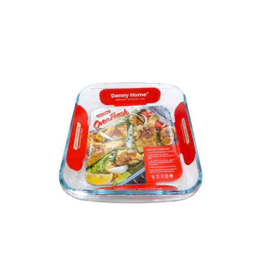DANNYHOME BAKING PAN GLASS 1.8L