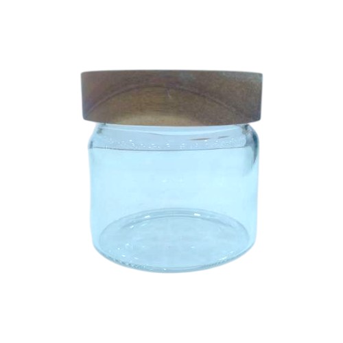 DANNYHOME GLASS STORAGE JAR 600ML