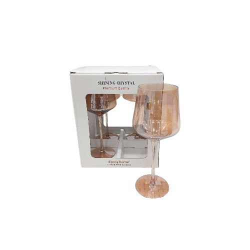 DANNYHOME WINE GLASS SET 450ML 4PCS