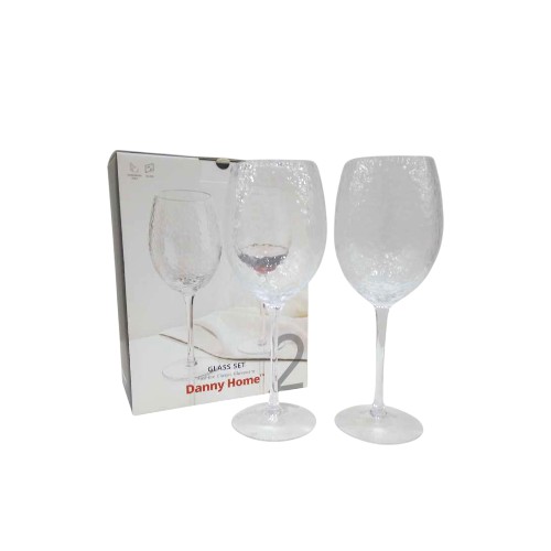 DANNYHOME GLASS CUP SET OF 2 7.2X23.3X7.9CM