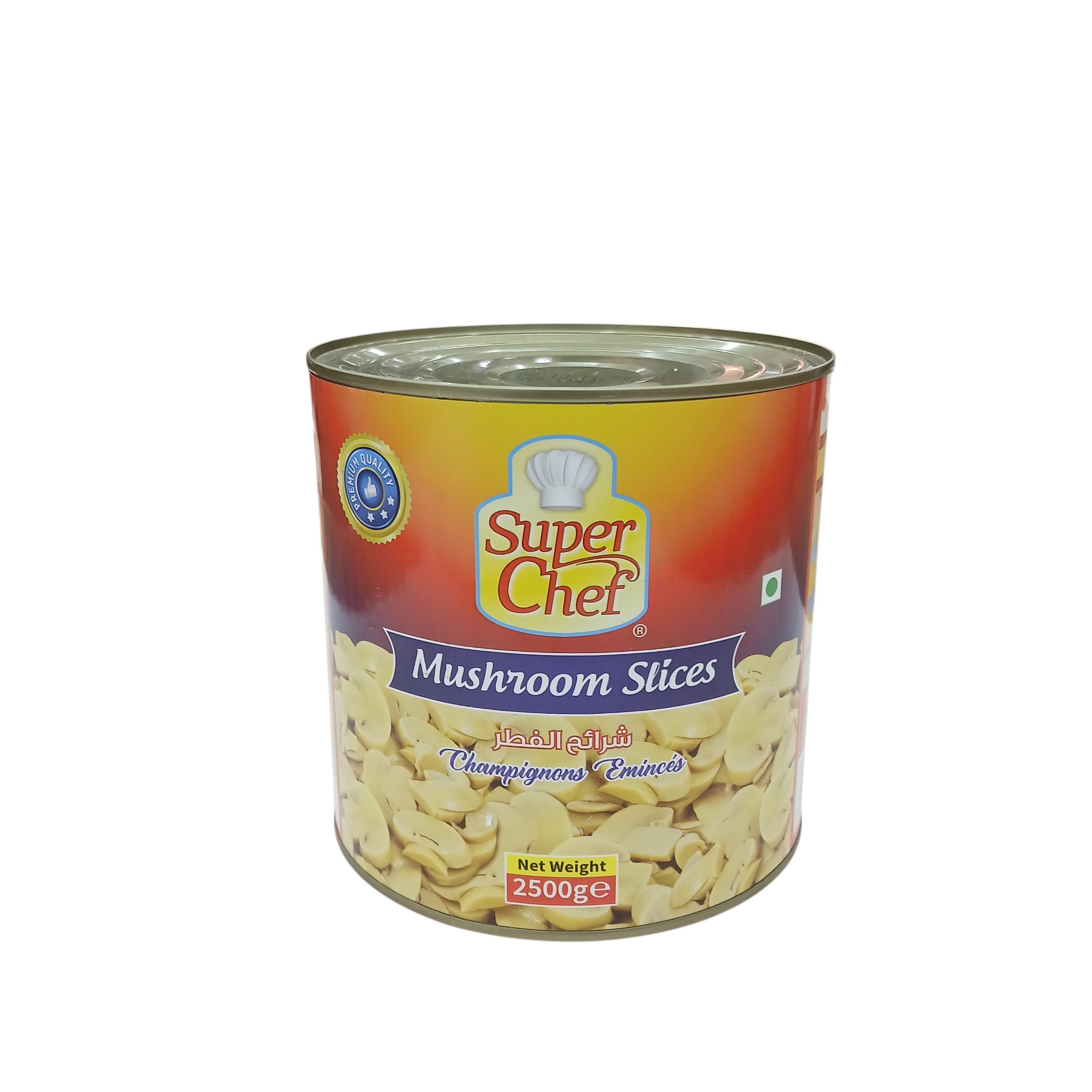SUPERCHEF MUSHROOM SLICED 2500GM