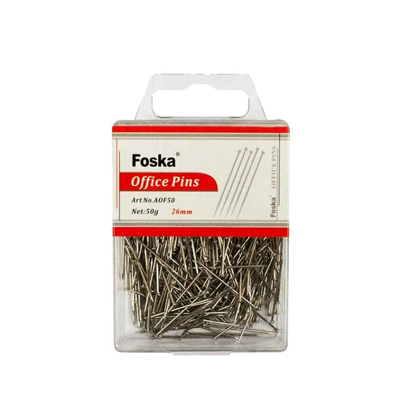 OFFICE PINS FOSKA 26MM 50G AS-19