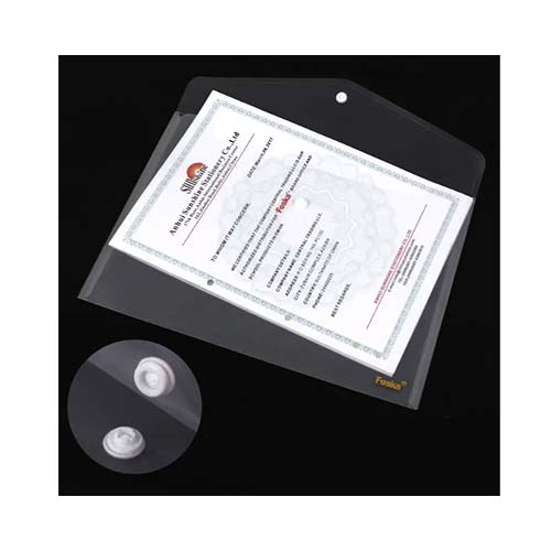 FOSKA CLEAR FILE BAG BUCKLE WB208CA-16