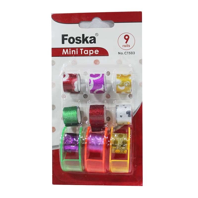 TAPE MINI FOSKA 9PCS CT503