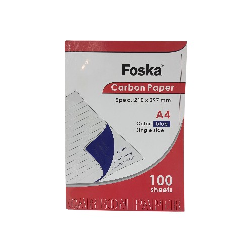 FOSKA CARBON PAPER A4 100SHEETS E2001