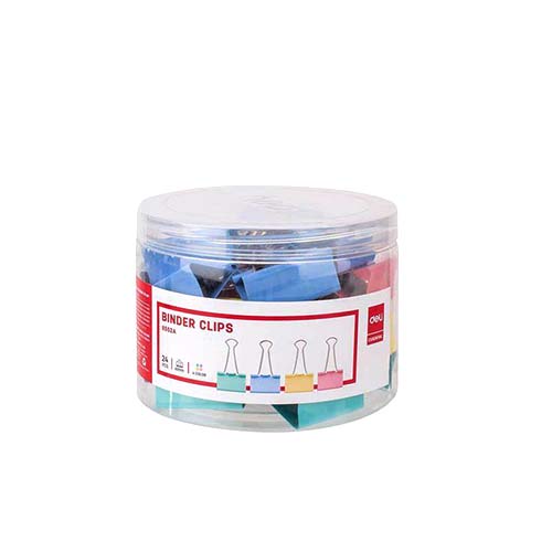 FOSKA BINDER CLIPS 41MM 24PCS 801-2D