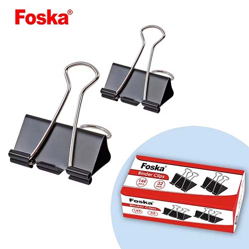 FOSKA BINDER CLIPS 25MM 48PCS 801-4D