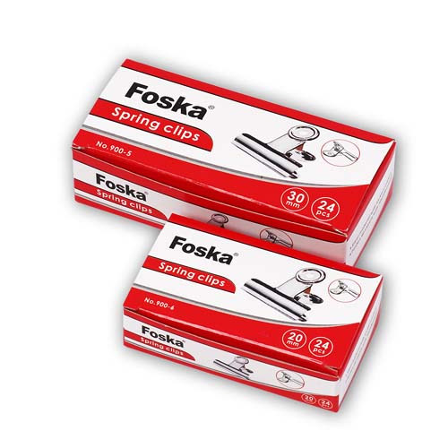 FOSKA SPRING CLIPS 50MM 12PCS 900-3