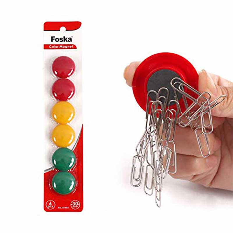 FOSKA COLOR MAGNET 10PCS 30MM JZ1507