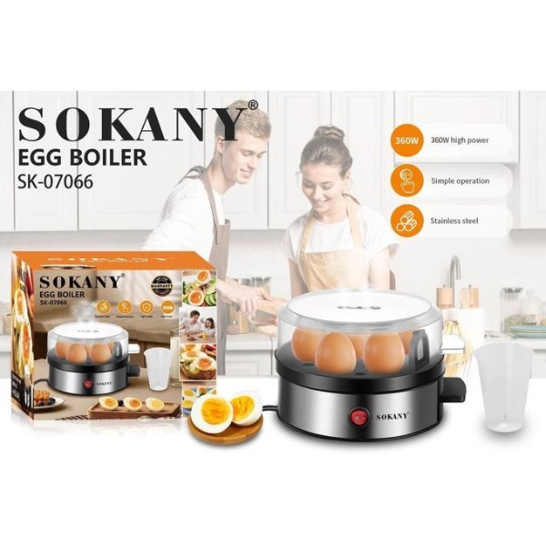 SOKANY EGG STEAMER 360W