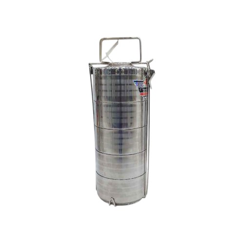 LUNCH BOX 5 LAYERS 12CM STAINLESS STEEL