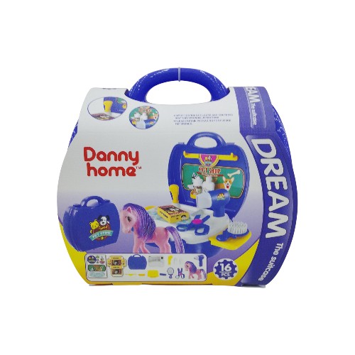 DANNYHOME KIDS PET STORE PLAY SET 16PCS