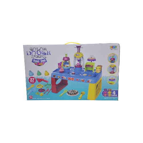 DANNYHOME ICE CREAM DOUGH HOUSE ROLE PLAY SET 37PC