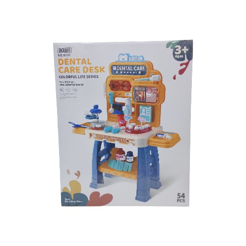 DANNYHOME DENTAL CARE TABLE PLAY SET 54PCS