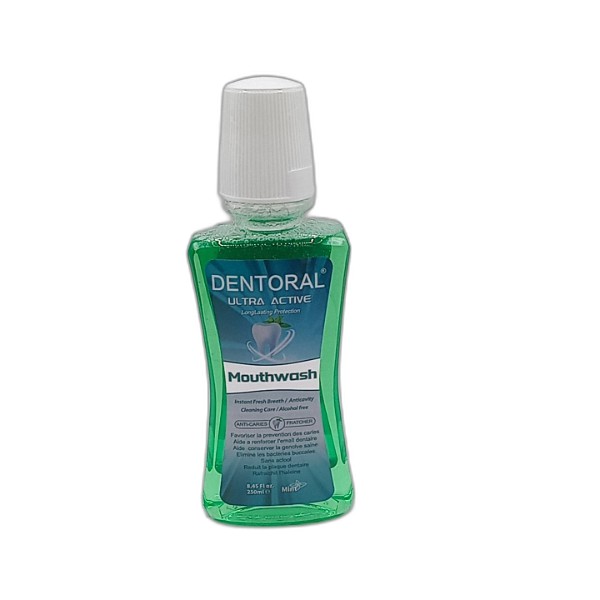 DENTORAL MOUTH WASH ACTIVE 250ML