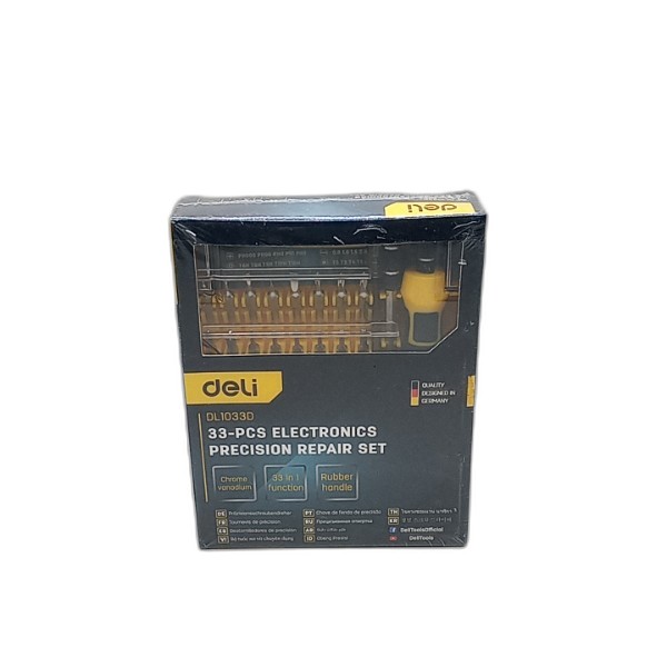 DELI PRECISION SCREWDRIVER SET 33PCS