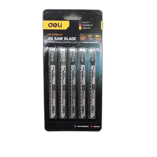 DELI JIG SAW BLADE WOOD 5PCS