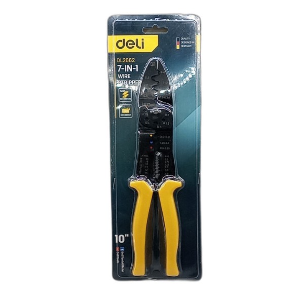 DELI 7IN1 WIRE STRIPPER 10IN