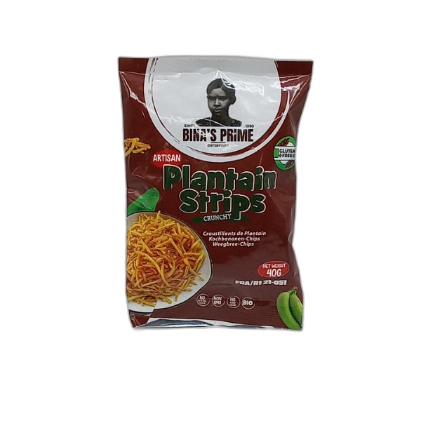 BINAS PRIME PLANTAIN CHIPS 40G