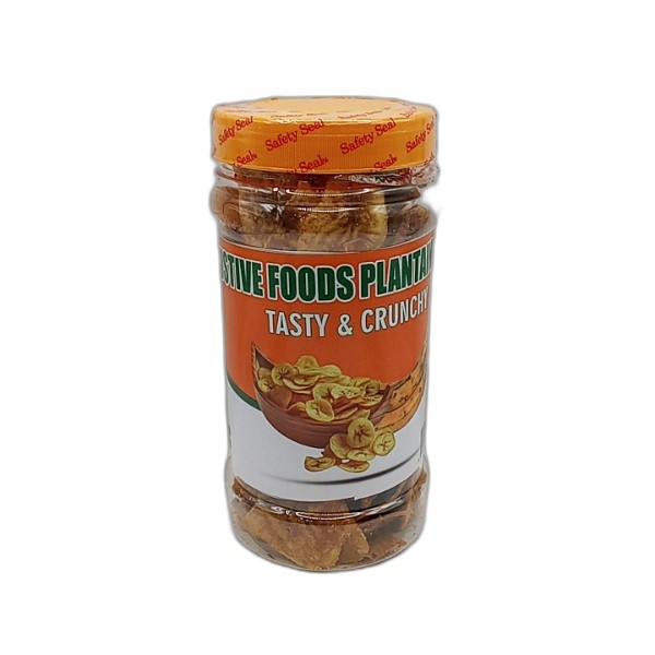 JUSTIVE PLANTAIN CHIPS 290G PET