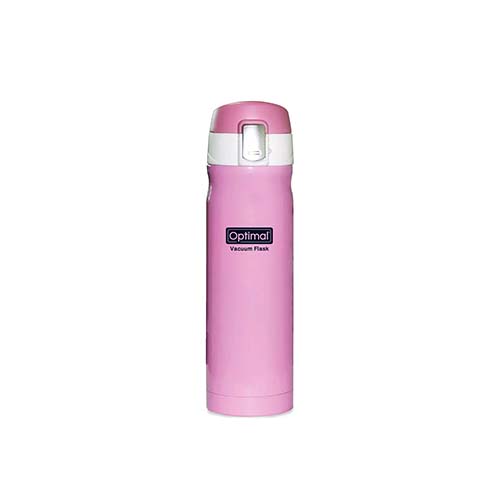 STAINLESS STEEL VACUUM FLASK PINK 480ML