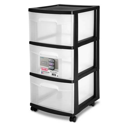 STORAGE BOX 4L RECT CURVER PLASTIC.