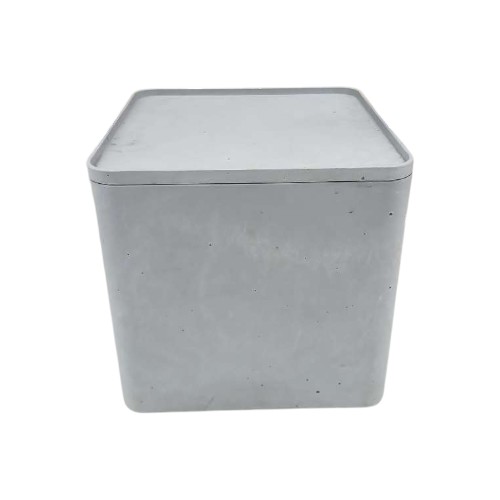 STORAGE BOX XL SQ LID CURVER PLASTIC