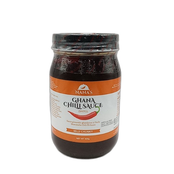 NANAS GHANA CHILLI SAUCE 450G