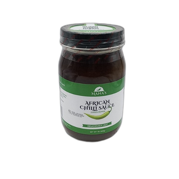 NANAS HOT GREEN CHILLI SAUCE 450G