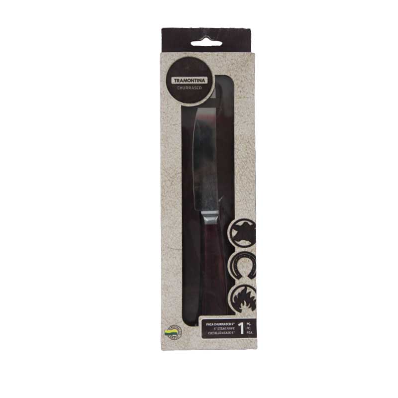 STEAK KNIFE 5 PLAIN EDGE TRAMO