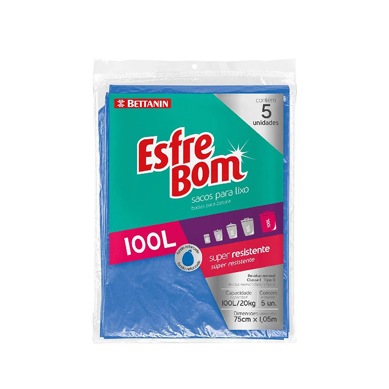 BETTANIN TRASH BAG 100L ESFREBOM