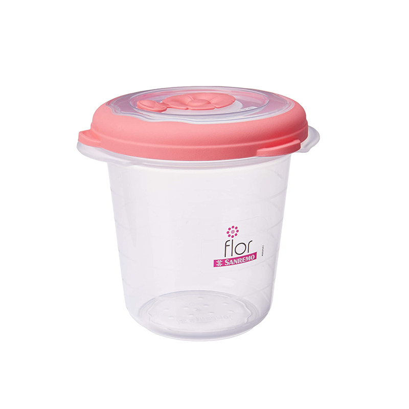 SANREMO ROUND PLASTIC CONTAINER 480ML