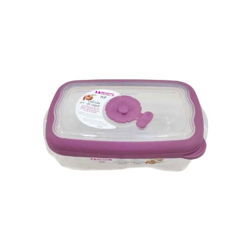 SANREMO RECTANG PLASTIC CONTAINER 430ML
